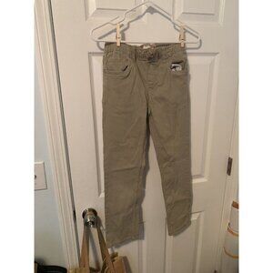 Juniors Denizen Levi’s Khaki Jogger Pants Size 12 Reg - Waist 26